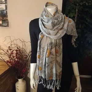 🌻Sunflower🌻Thai Printed Cotton Scarf